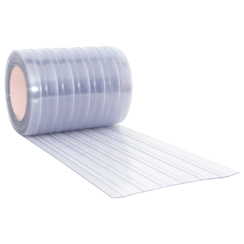 vidaXL Perdea pentru ușă, transparent, 300 mmx2,6 mm 10 m, PVC vidaXL Perdea pentru ușă, transparent, 300 mmx2,6 mm 10 m, PVC