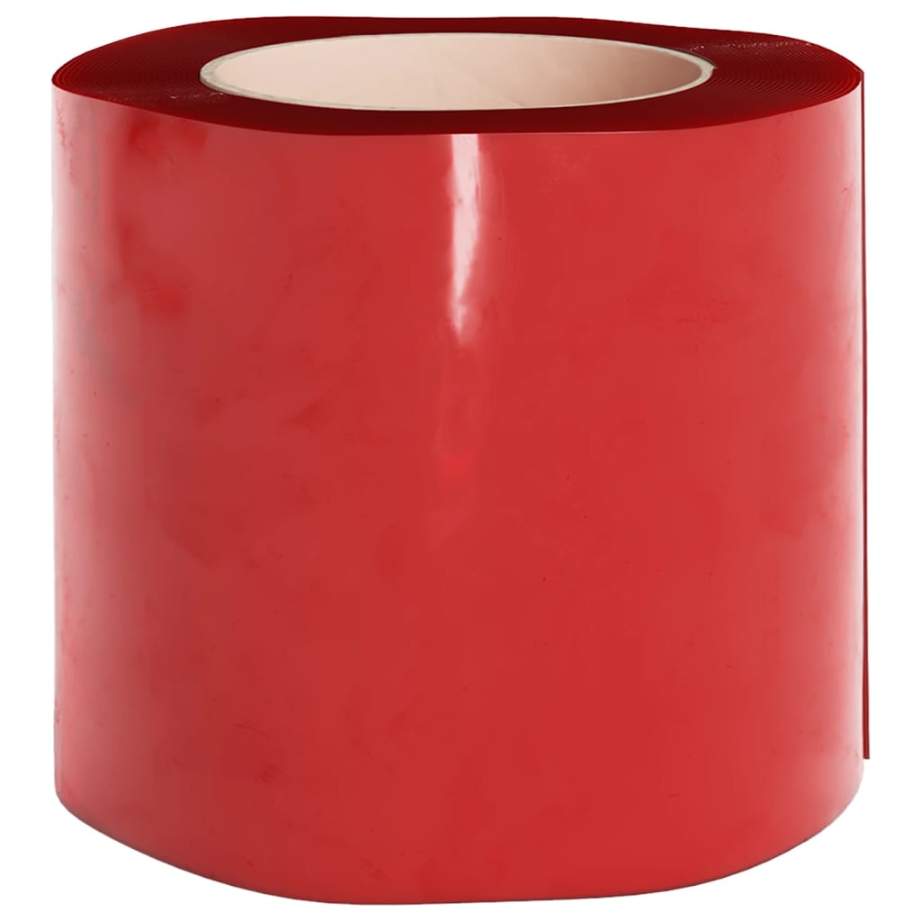 vidaXL Perdea pentru ușă, roșu, 200 mmx1,6 mm 50 m, PVC vidaXL Perdea pentru ușă, roșu, 200 mmx1,6 mm 50 m, PVC