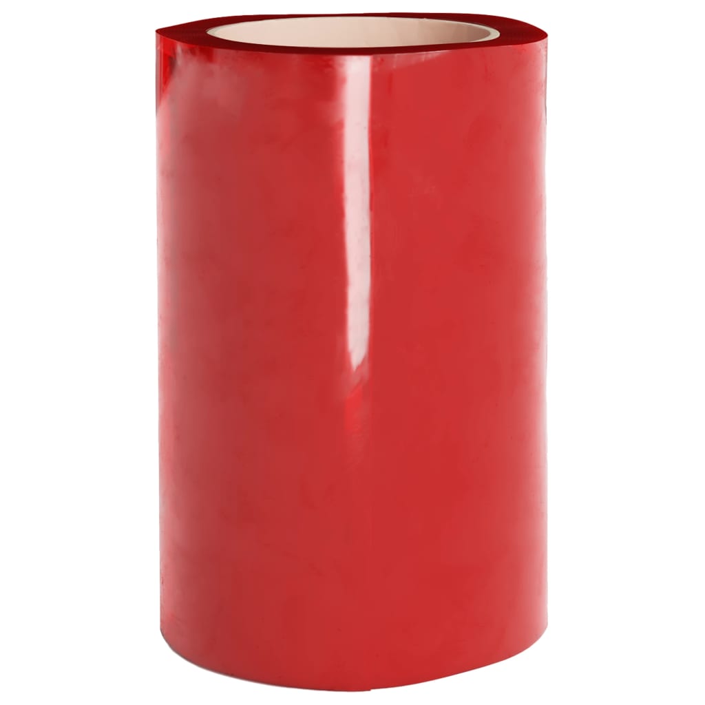 vidaXL Perdea pentru ușă, roșu, 300 mmx2,6 mm 10 m, PVC vidaXL Perdea pentru ușă, roșu, 300 mmx2,6 mm 10 m, PVC