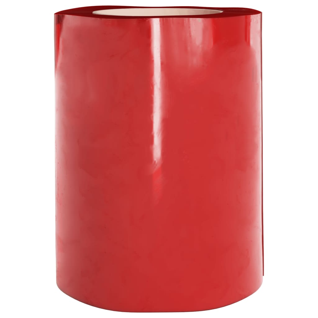vidaXL Perdea pentru ușă, roșu, 300 mmx2,6 mm 25 m, PVC vidaXL Perdea pentru ușă, roșu, 300 mmx2,6 mm 25 m, PVC