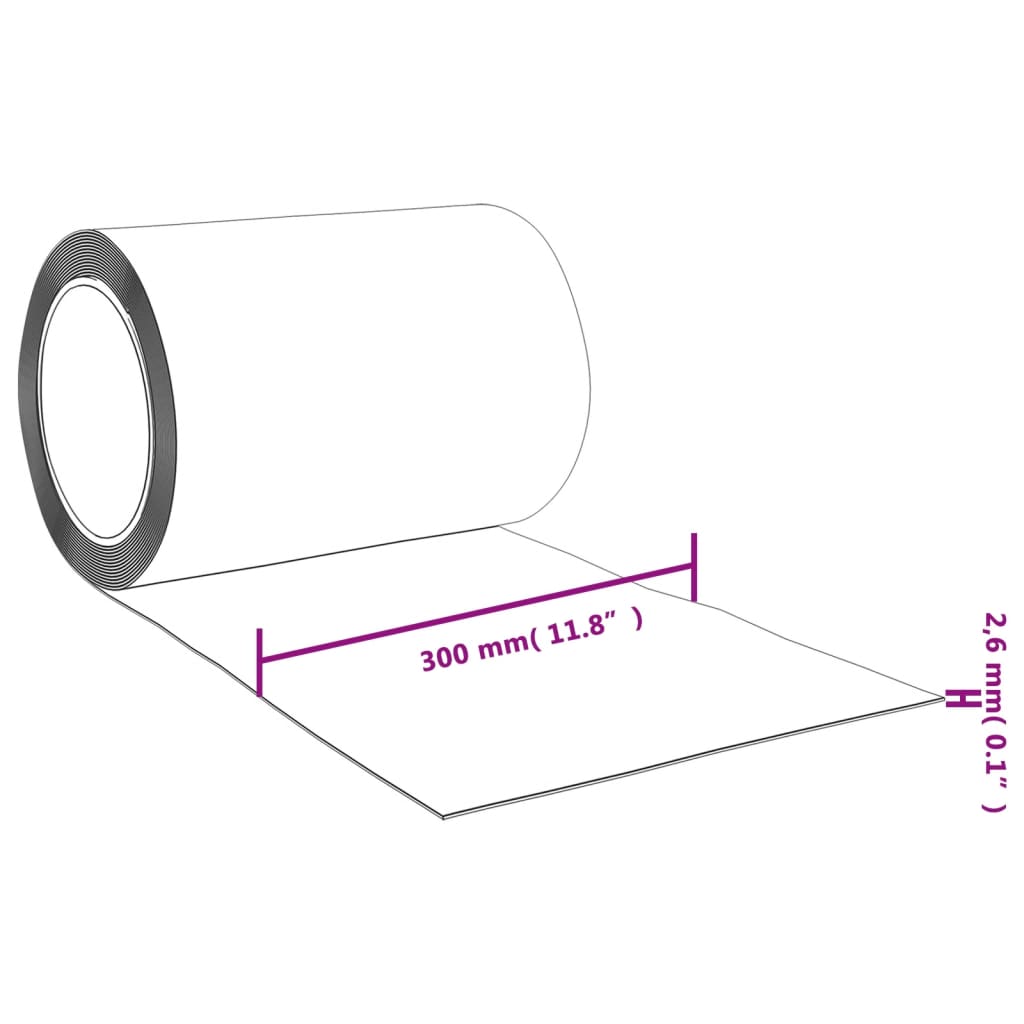 vidaXL Perdea pentru ușă, roșu, 300 mmx2,6 mm 25 m, PVC vidaXL Perdea pentru ușă, roșu, 300 mmx2,6 mm 25 m, PVC