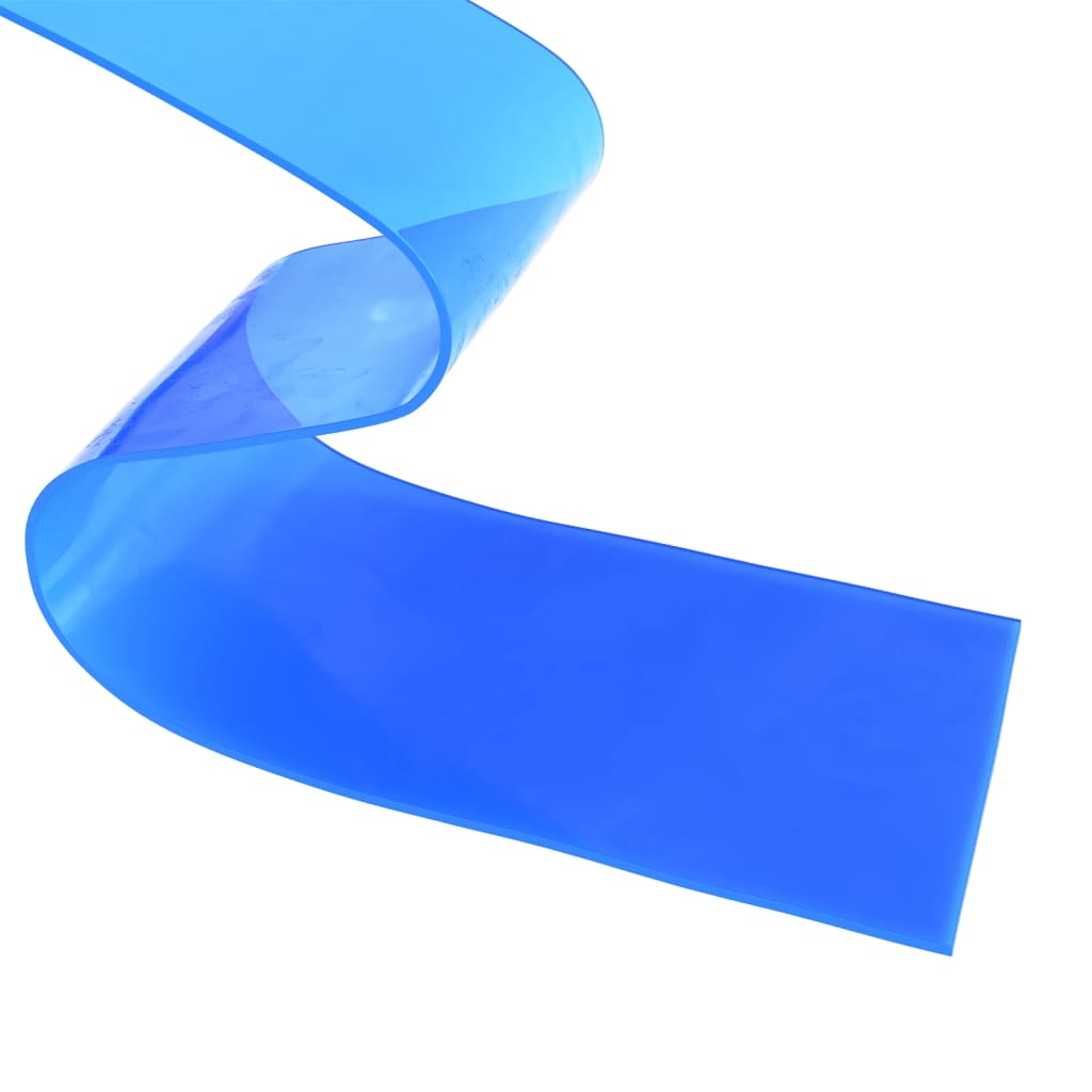 vidaXL Perdea pentru ușă, albastru, 200 mmx1,6 mm 25 m, PVC vidaXL Perdea pentru ușă, albastru, 200 mmx1,6 mm 25 m, PVC