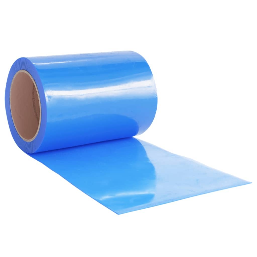 vidaXL Perdea pentru ușă, albastru, 300 mmx2,6 mm 10 m, PVC vidaXL Perdea pentru ușă, albastru, 300 mmx2,6 mm 10 m, PVC