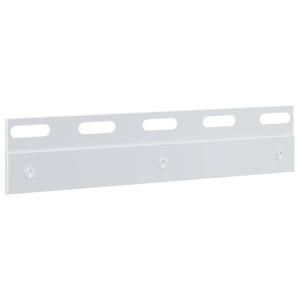 vidaXL Plăci de conectare, 6 buc., argintiu, 20 cm, oțel inoxidabil vidaXL Plăci de conectare, 6 buc., argintiu, 20 cm, oțel inoxidabil