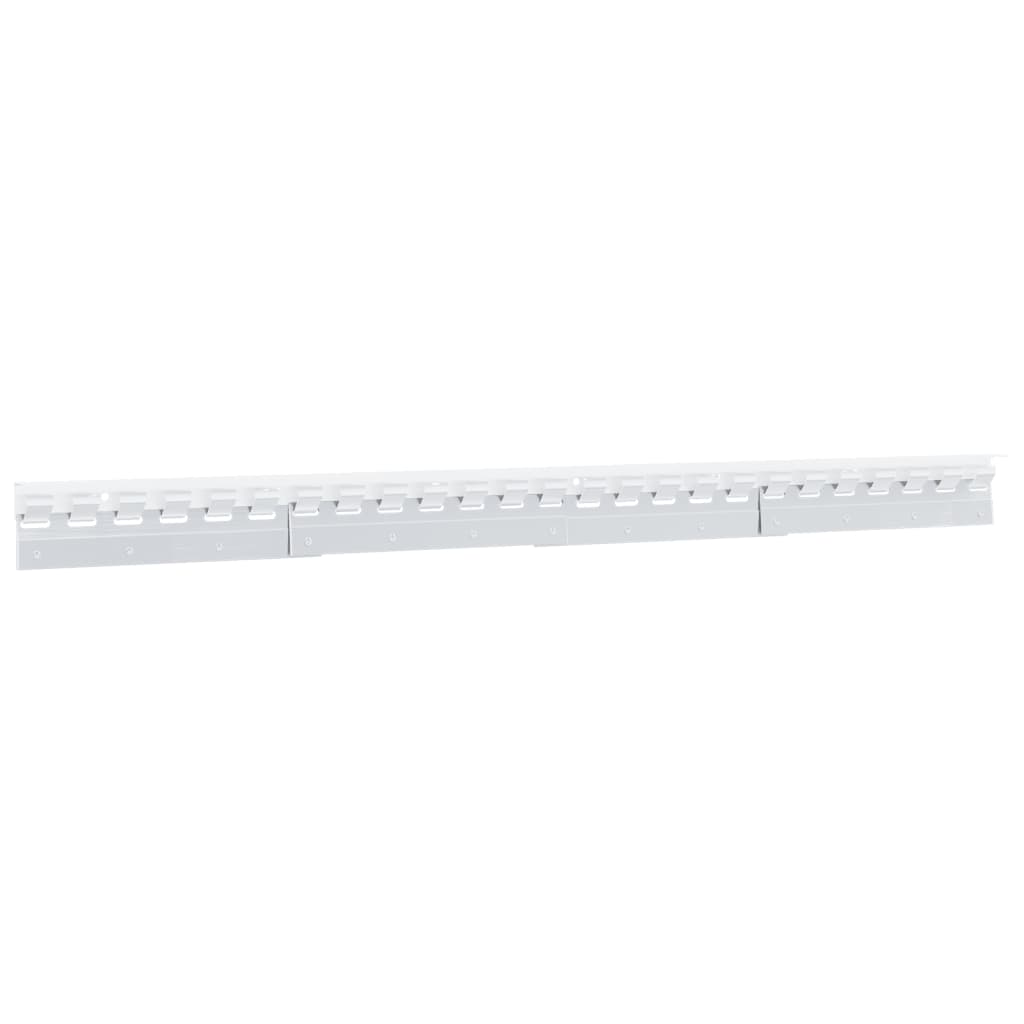 vidaXL Plăci de conectare, 4 buc., argintiu, 28 cm, oțel inoxidabil vidaXL Plăci de conectare, 4 buc., argintiu, 28 cm, oțel inoxidabil