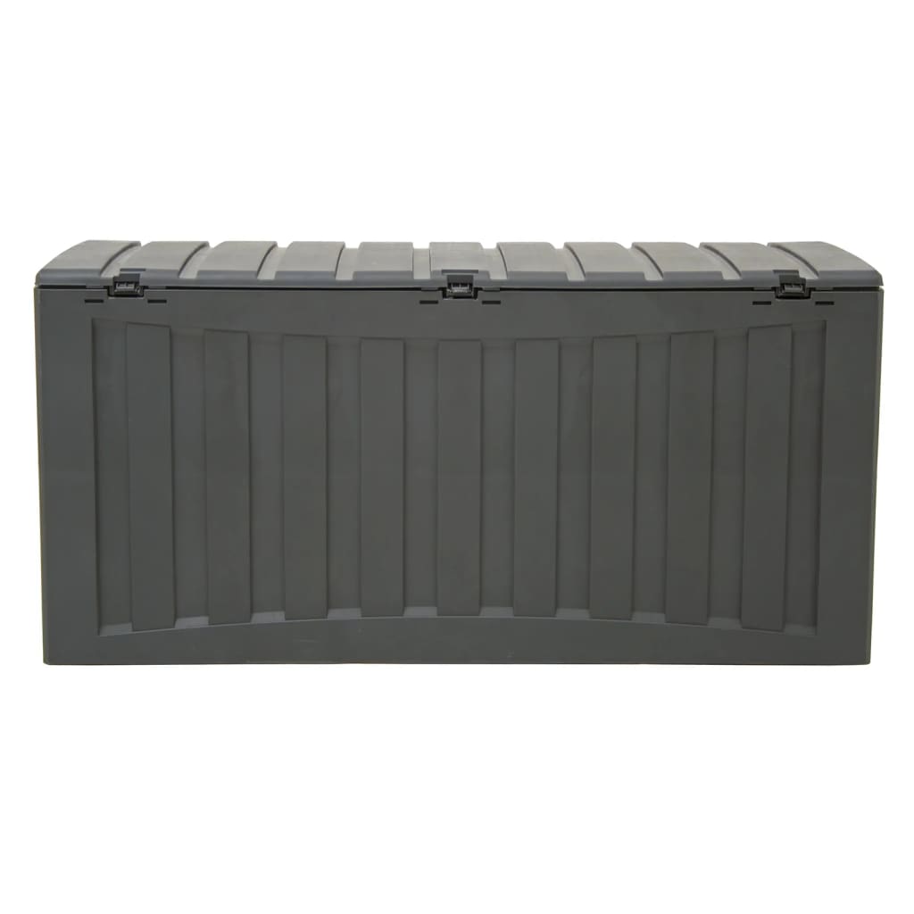 vidaXL Cutie de depozitare, negru, 118x53x57 cm, polipropilenă vidaXL Cutie de depozitare, negru, 118x53x57 cm, polipropilenă