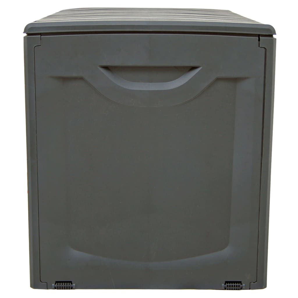 vidaXL Cutie de depozitare, negru, 118x53x57 cm, polipropilenă vidaXL Cutie de depozitare, negru, 118x53x57 cm, polipropilenă