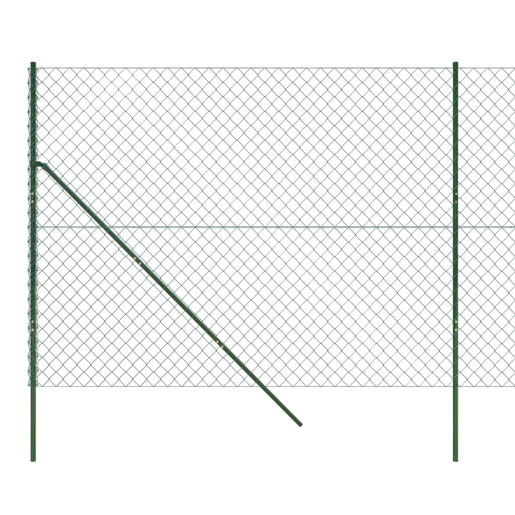 vidaXL Gard de plasă de sârmă, verde, 1,6x10 m vidaXL Gard de plasă de sârmă, verde, 1,6x10 m
