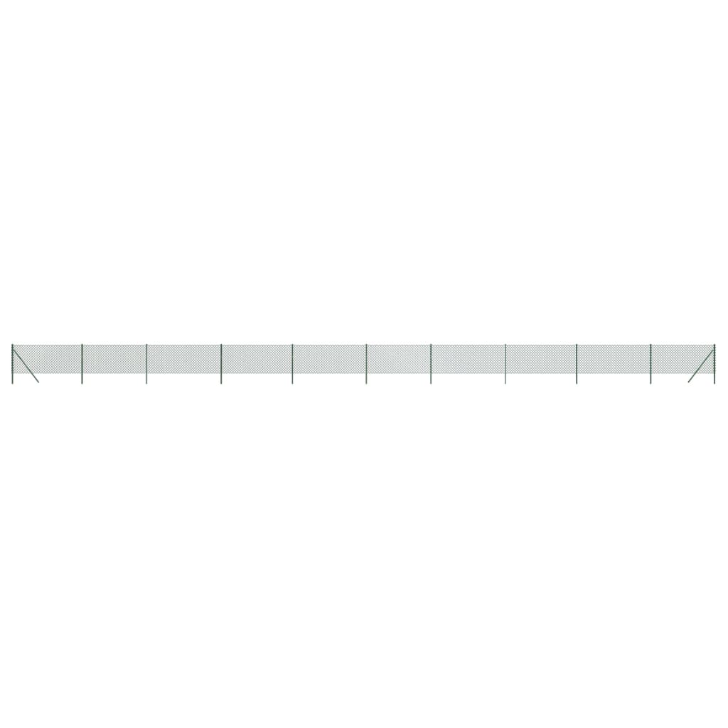 vidaXL Gard de plasă de sârmă, verde, 0,8x25 m vidaXL Gard de plasă de sârmă, verde, 0,8x25 m