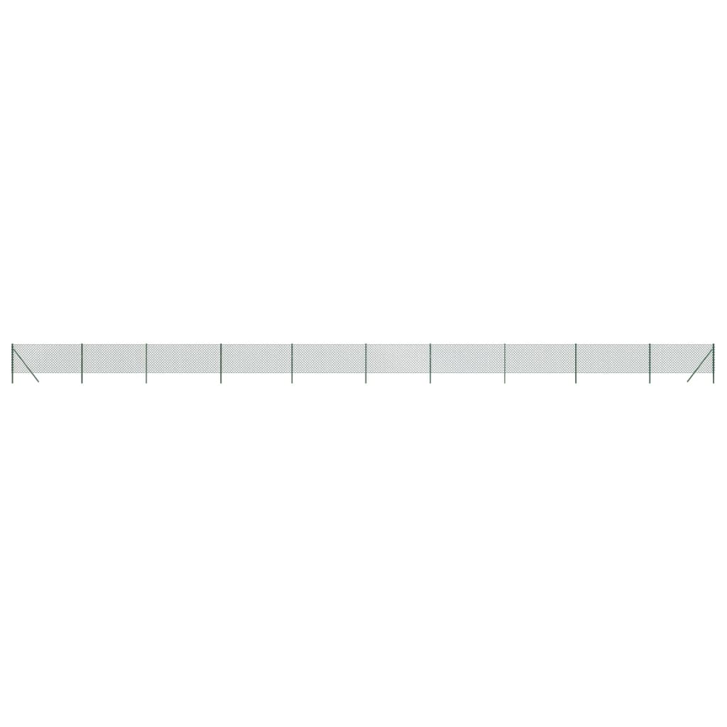 vidaXL Gard de plasă de sârmă, verde, 1x25 m vidaXL Gard de plasă de sârmă, verde, 1x25 m