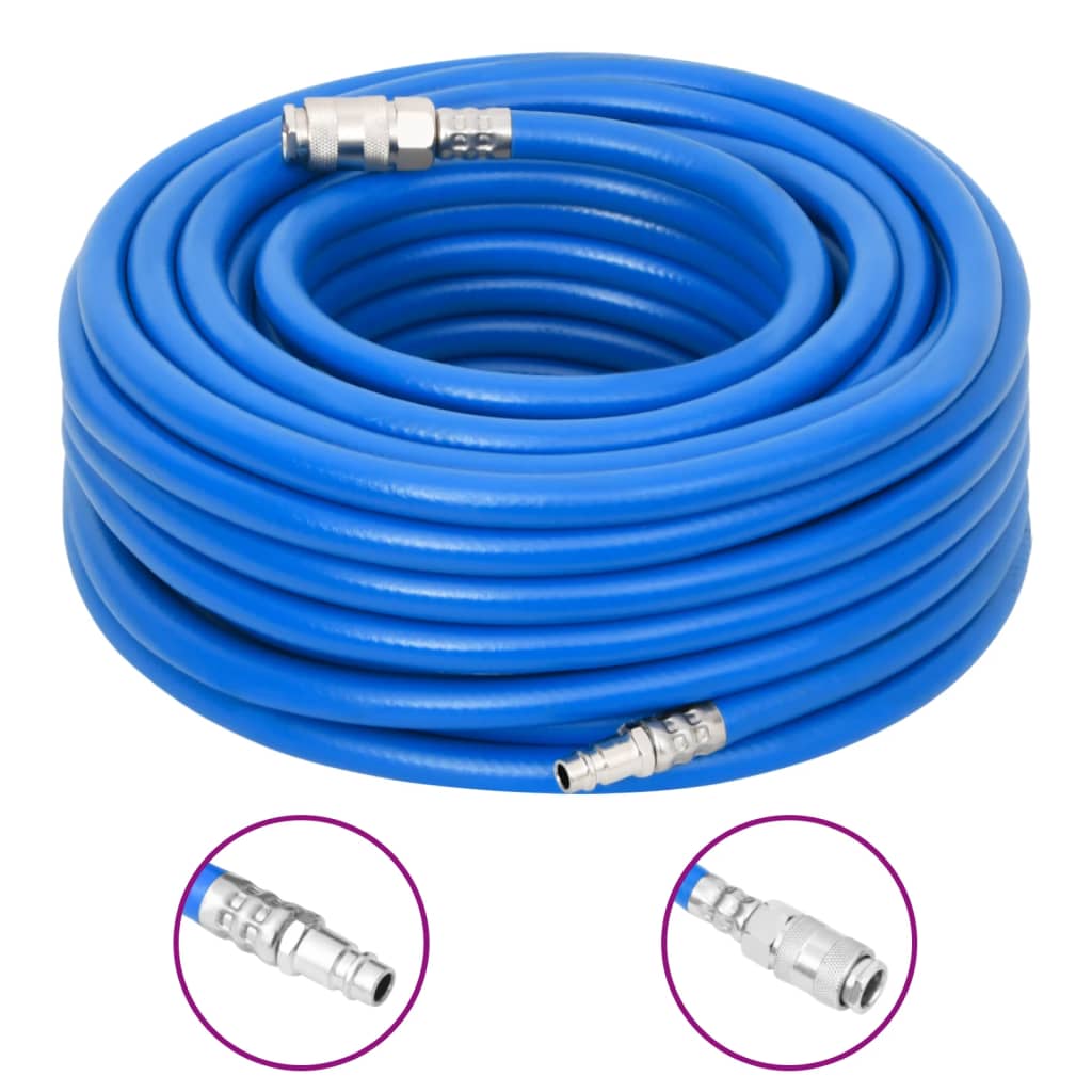 vidaXL Furtun de aer, albastru, 0,7", 10 m, PVC vidaXL Furtun de aer, albastru, 0,7", 10 m, PVC