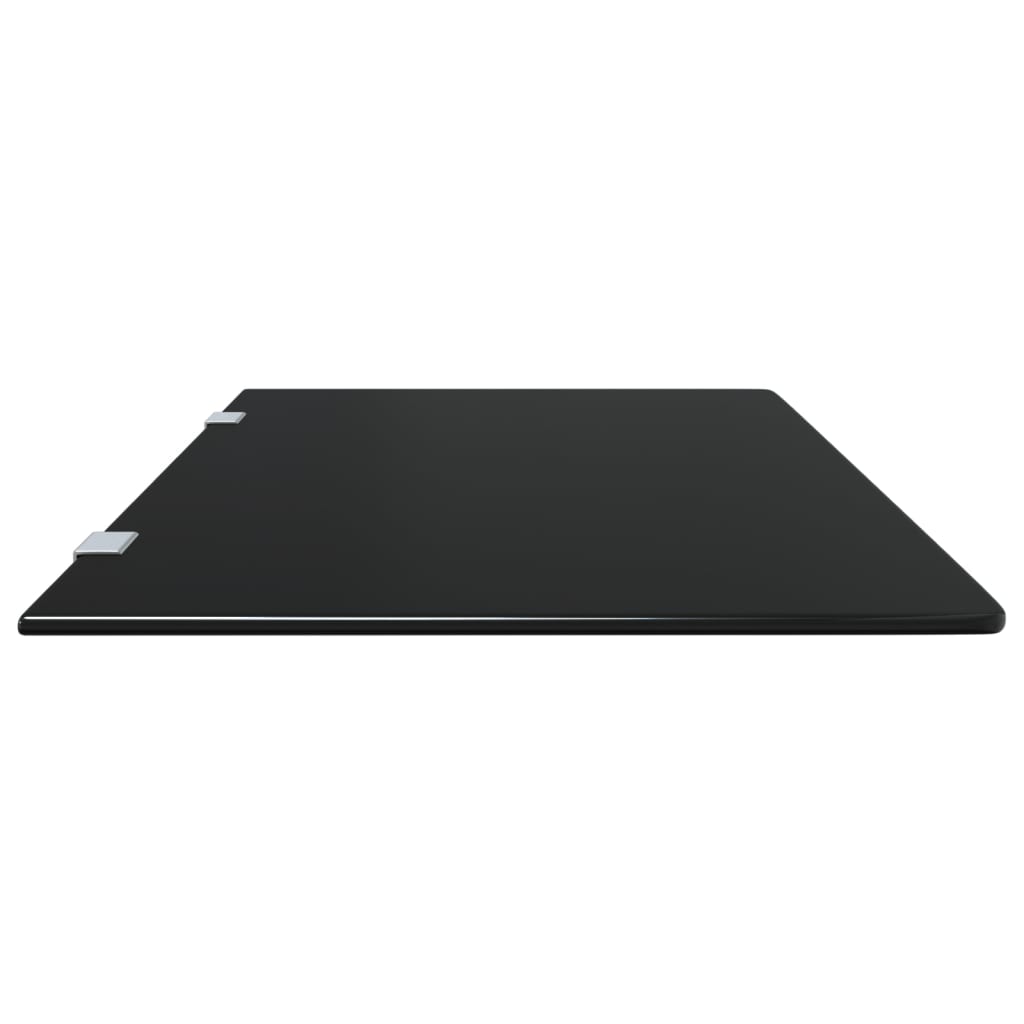 vidaXL Ecran intimitate pisoar perete negru 90x40cm sticlă securizată vidaXL Ecran intimitate pisoar perete negru 90x40cm sticlă securizată