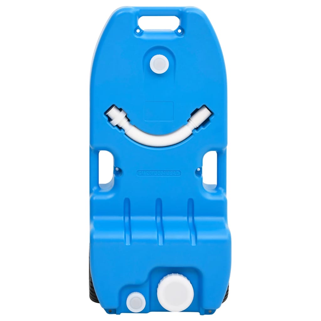 vidaXL Rezervor de apă cu roți pentru camping, albastru, 25 L vidaXL Rezervor de apă cu roți pentru camping, albastru, 25 L
