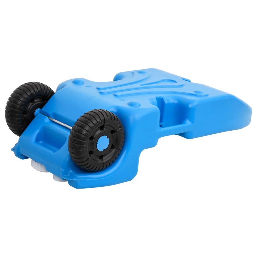 vidaXL Rezervor de apă cu roți pentru camping, albastru, 25 L vidaXL Rezervor de apă cu roți pentru camping, albastru, 25 L