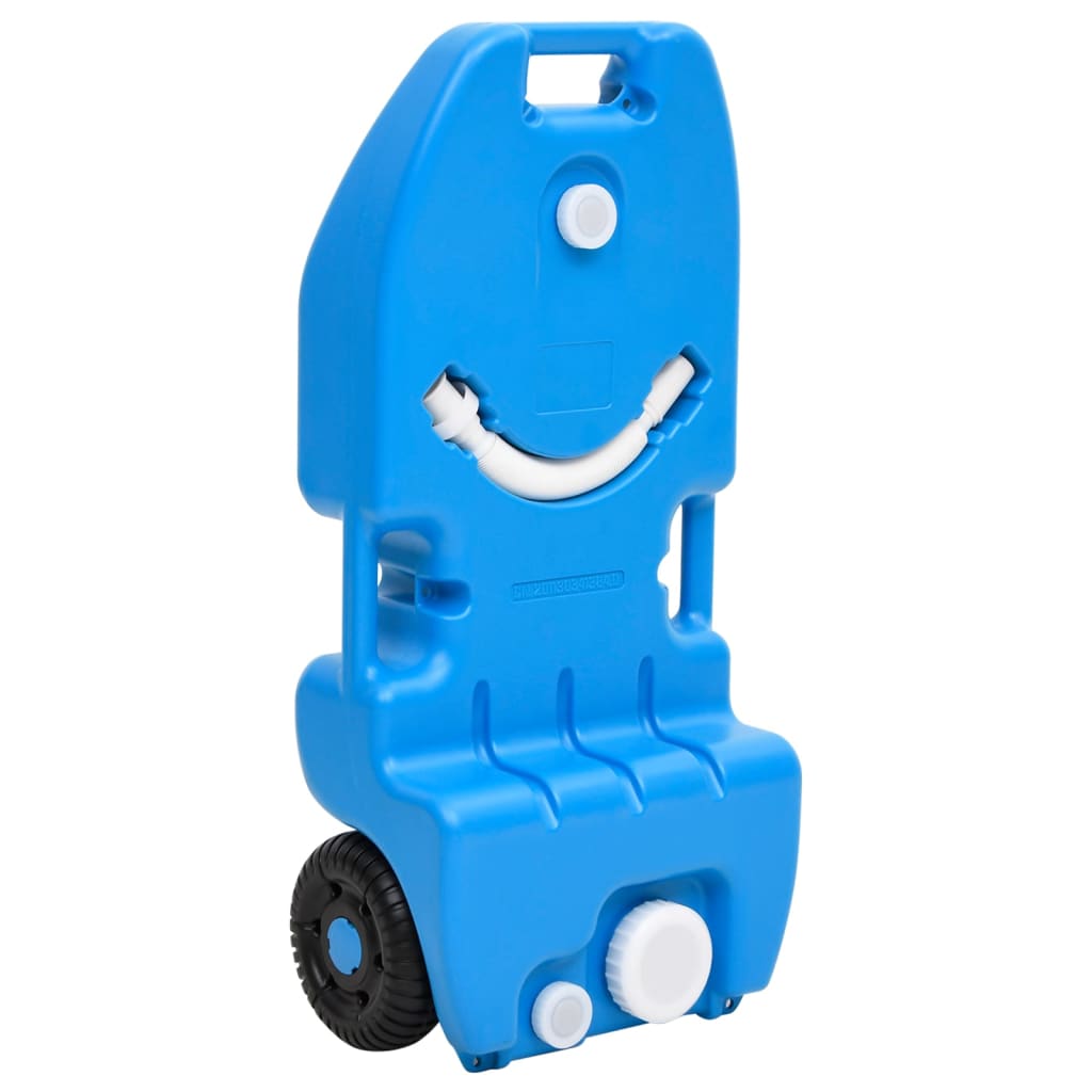 vidaXL Rezervor de apă cu roți pentru camping, albastru, 25 L vidaXL Rezervor de apă cu roți pentru camping, albastru, 25 L
