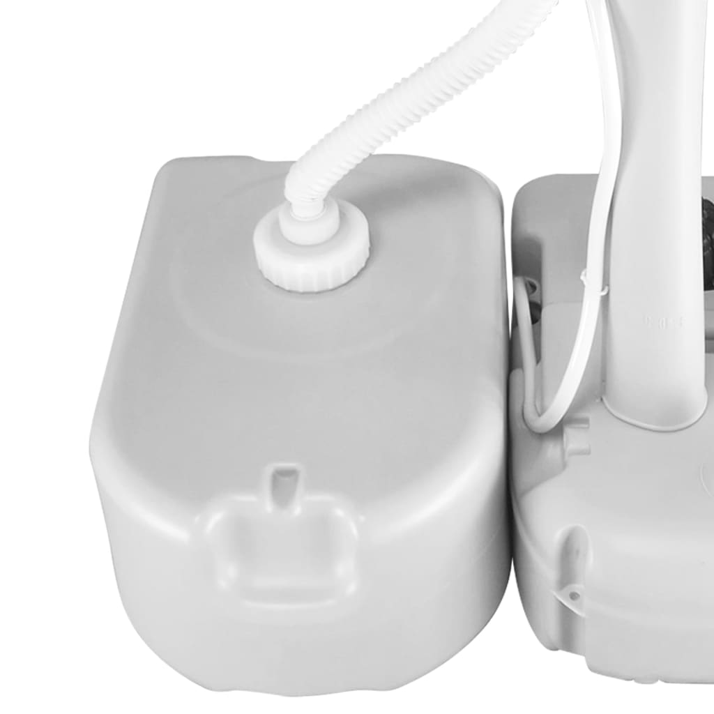 vidaXL Rezervor de apă portabil cu adaptor, gri, 24 L vidaXL Rezervor de apă portabil cu adaptor, gri, 24 L