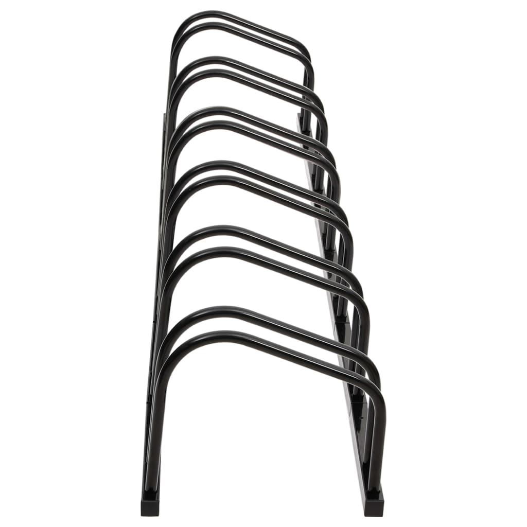 vidaXL Suport de biciclete, pentru 6 biciclete, negru, oțel vidaXL Suport de biciclete, pentru 6 biciclete, negru, oțel