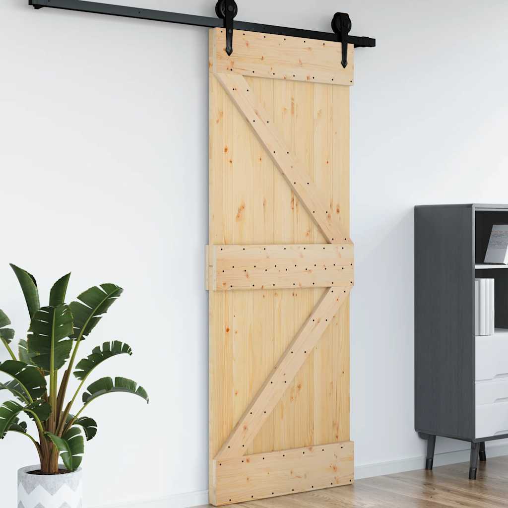 vidaXL Ușă „NARVIK”, 85x210 cm, lemn masiv de pin vidaXL Ușă „NARVIK”, 85x210 cm, lemn masiv de pin