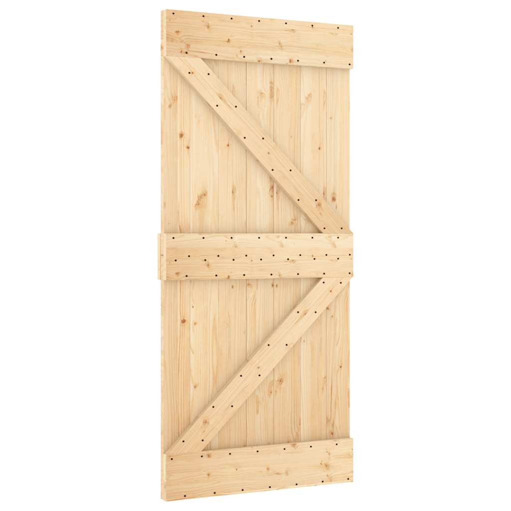 vidaXL Ușă „NARVIK”, 95x210 cm, lemn masiv de pin vidaXL Ușă „NARVIK”, 95x210 cm, lemn masiv de pin