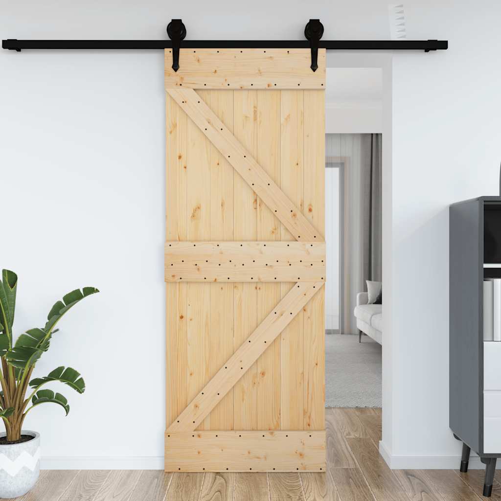 vidaXL Ușă „NARVIK”, 95x210 cm, lemn masiv de pin vidaXL Ușă „NARVIK”, 95x210 cm, lemn masiv de pin