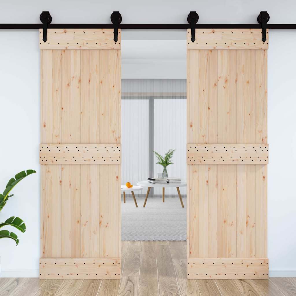 vidaXL Ușă „NARVIK”, 70x210 cm, lemn masiv de pin vidaXL Ușă „NARVIK”, 70x210 cm, lemn masiv de pin