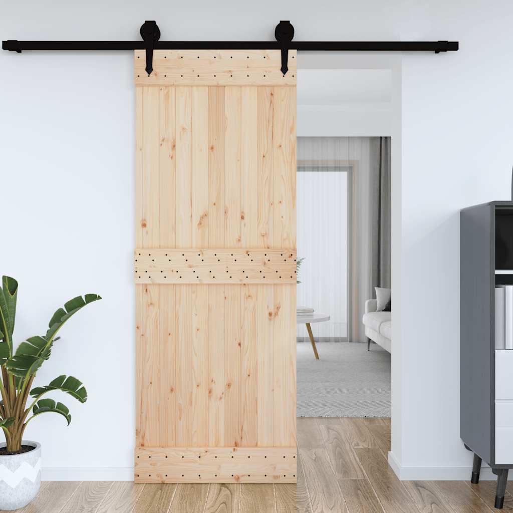 vidaXL Ușă „NARVIK”, 85x210 cm, lemn masiv de pin vidaXL Ușă „NARVIK”, 85x210 cm, lemn masiv de pin