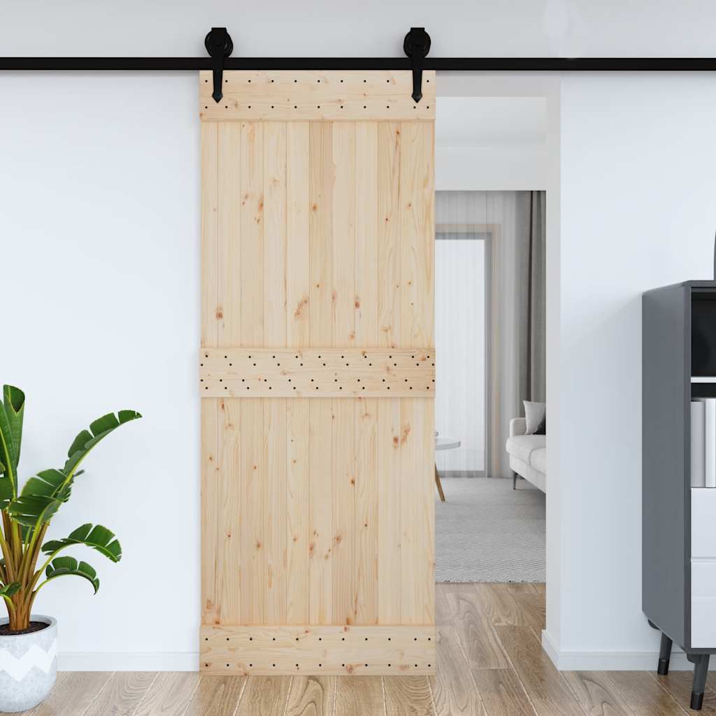 vidaXL Ușă „NARVIK”, 90x210 cm, lemn masiv de pin vidaXL Ușă „NARVIK”, 90x210 cm, lemn masiv de pin