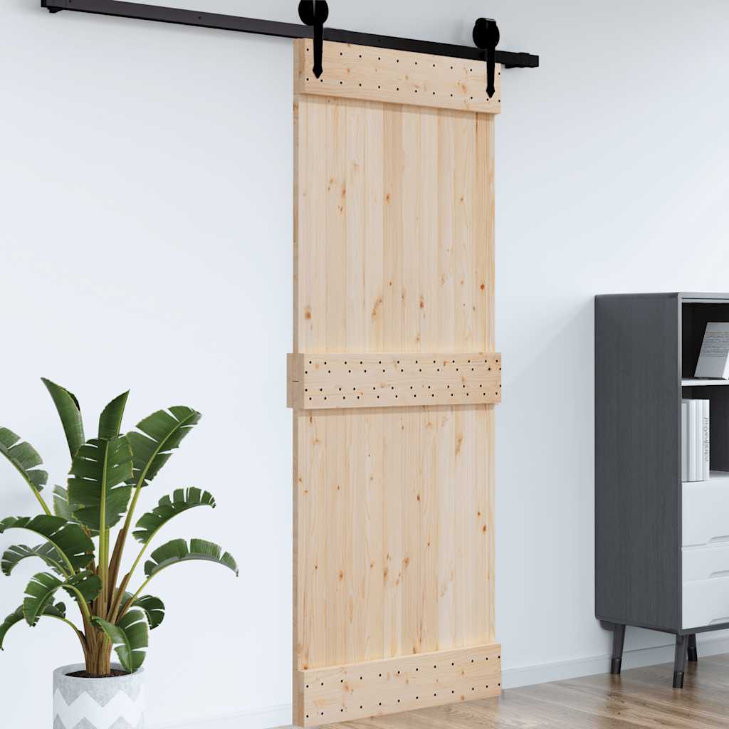 vidaXL Ușă „NARVIK”, 95x210 cm, lemn masiv de pin vidaXL Ușă „NARVIK”, 95x210 cm, lemn masiv de pin