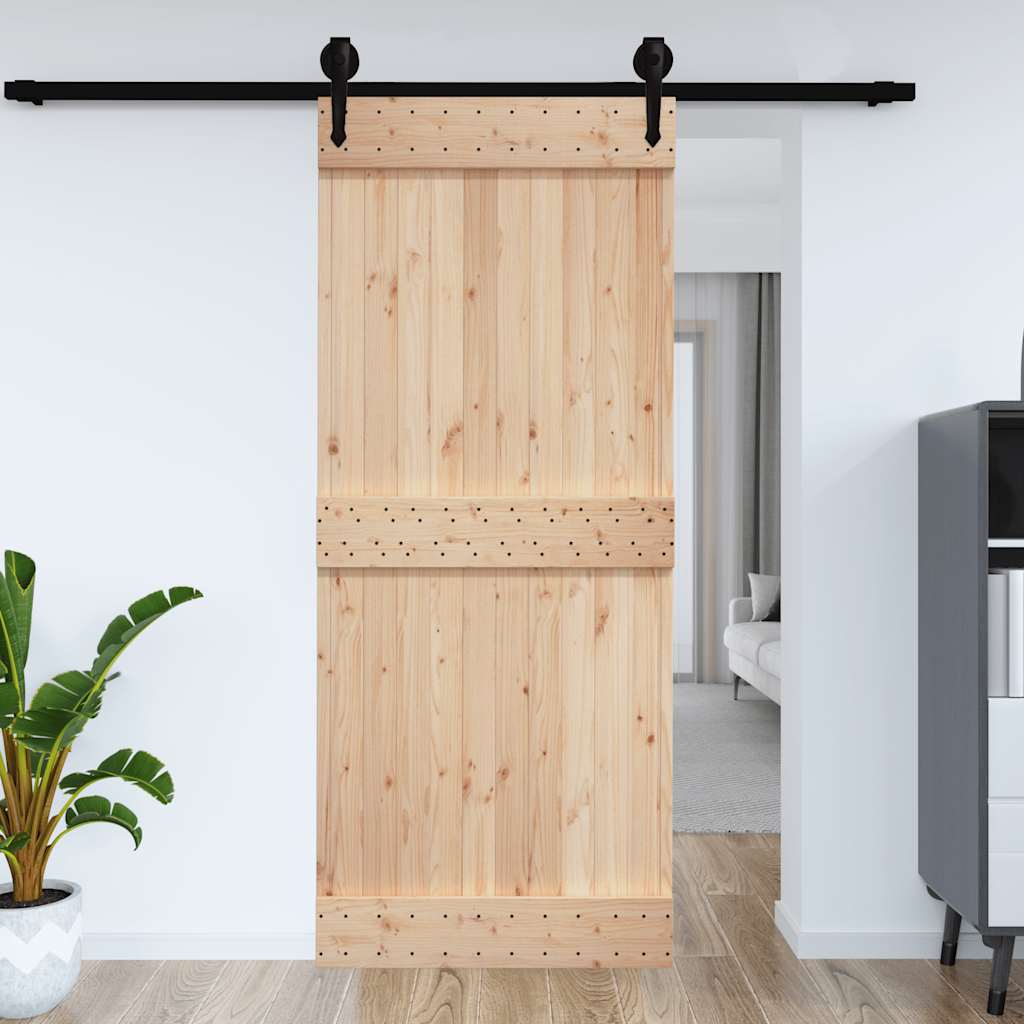 vidaXL Ușă „NARVIK”, 95x210 cm, lemn masiv de pin vidaXL Ușă „NARVIK”, 95x210 cm, lemn masiv de pin