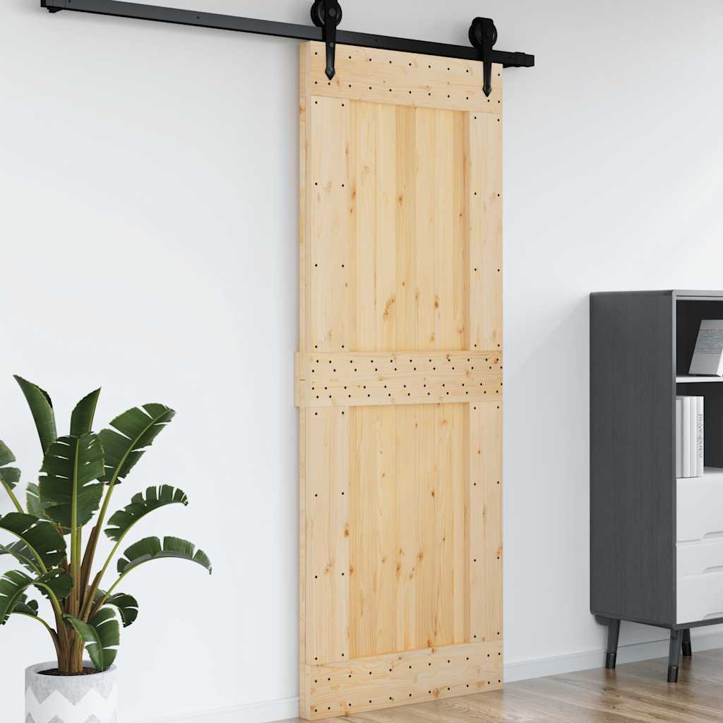 vidaXL Ușă „NARVIK”, 85x210 cm, lemn masiv de pin vidaXL Ușă „NARVIK”, 85x210 cm, lemn masiv de pin