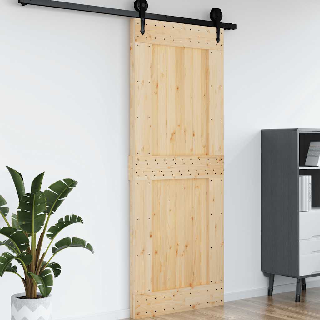 vidaXL Ușă „NARVIK”, 90x210 cm, lemn masiv de pin vidaXL Ușă „NARVIK”, 90x210 cm, lemn masiv de pin