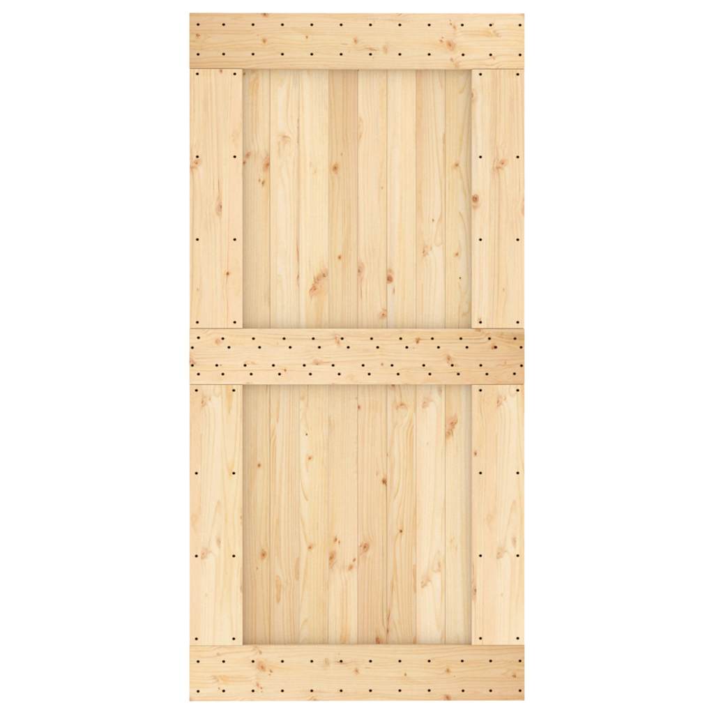 vidaXL Ușă „NARVIK”, 100x210 cm, lemn masiv de pin vidaXL Ușă „NARVIK”, 100x210 cm, lemn masiv de pin