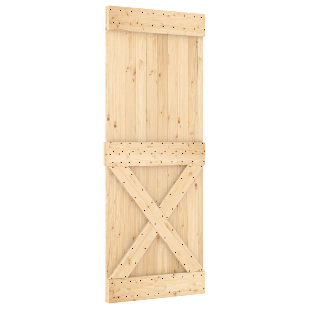 vidaXL Ușă „NARVIK”, 80x210 cm, lemn masiv de pin