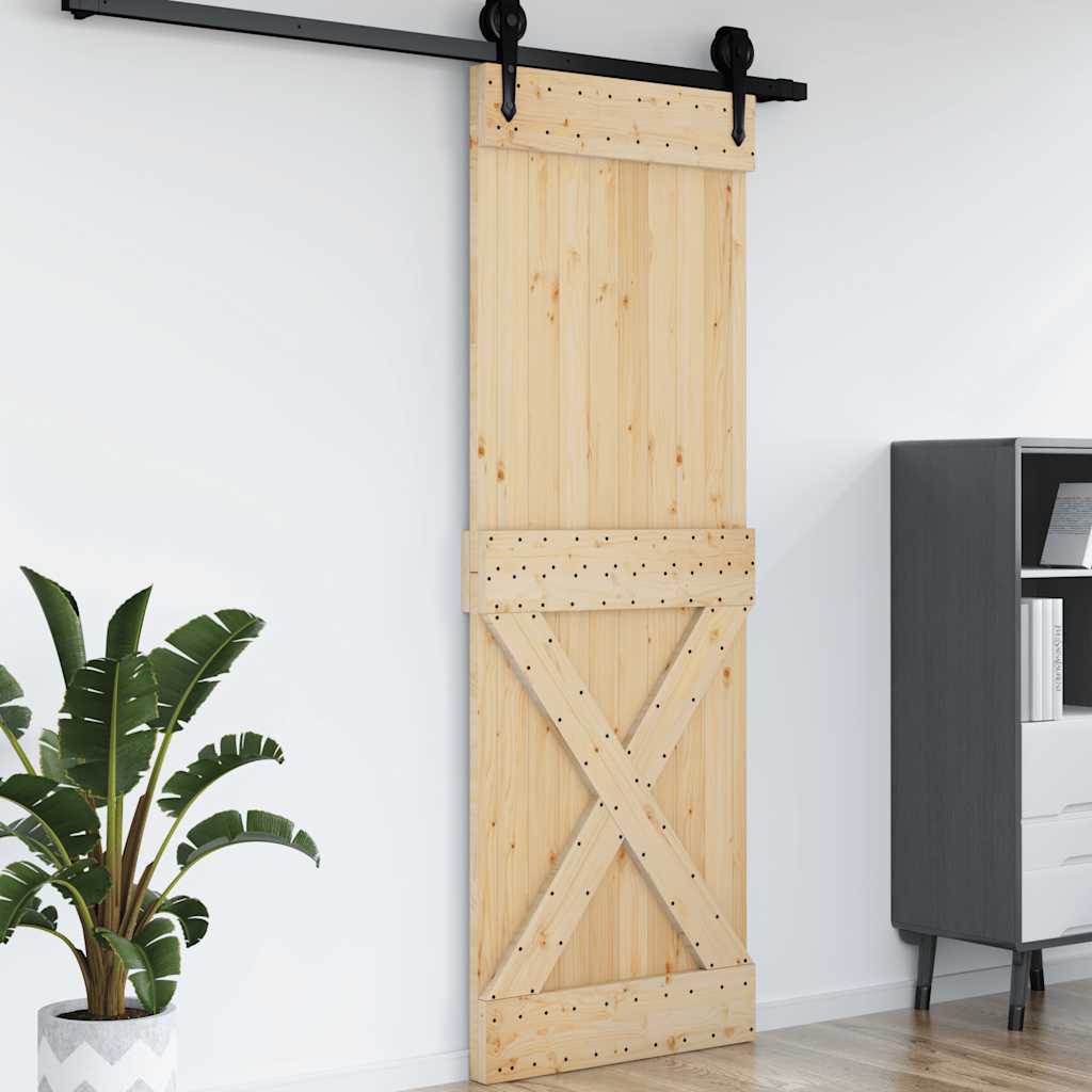 vidaXL Ușă „NARVIK”, 80x210 cm, lemn masiv de pin
