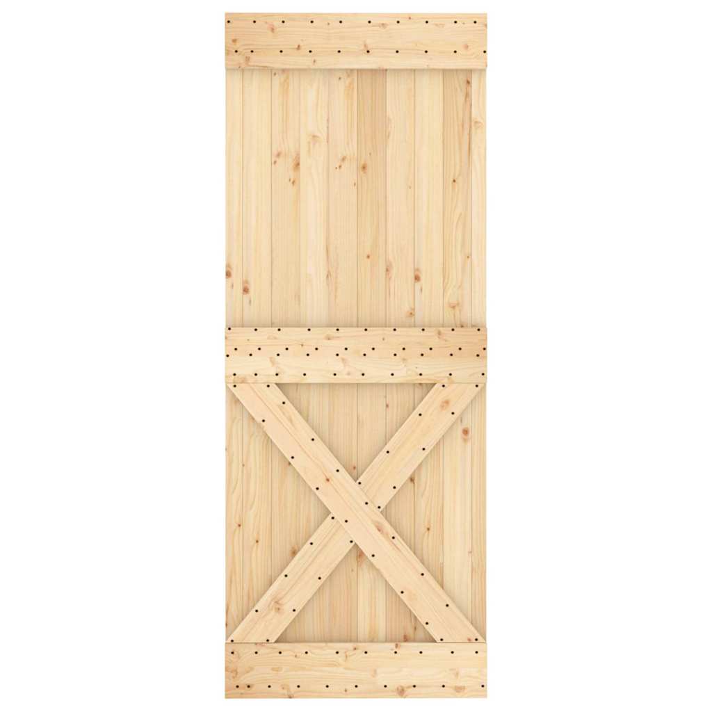 vidaXL Ușă „NARVIK”, 80x210 cm, lemn masiv de pin