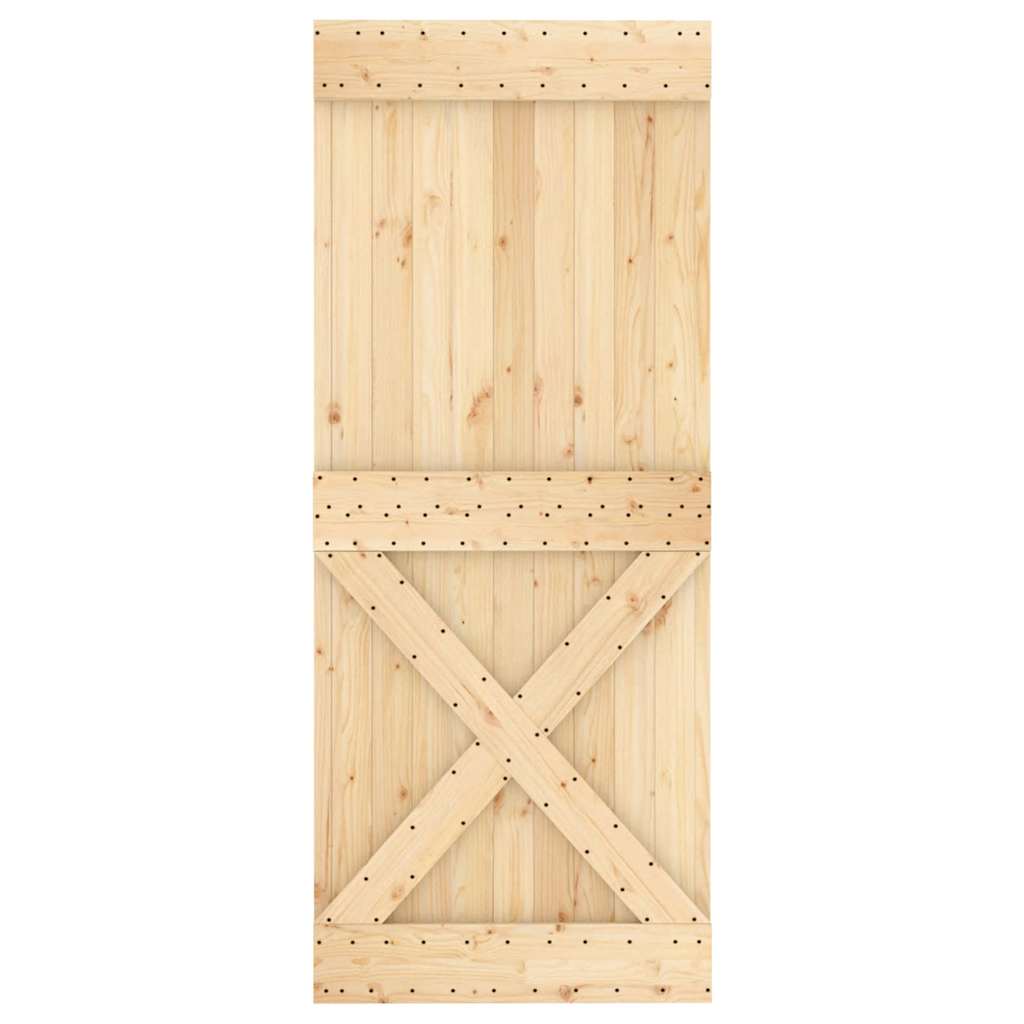 vidaXL Ușă „NARVIK”, 85x210 cm, lemn masiv de pin vidaXL Ușă „NARVIK”, 85x210 cm, lemn masiv de pin