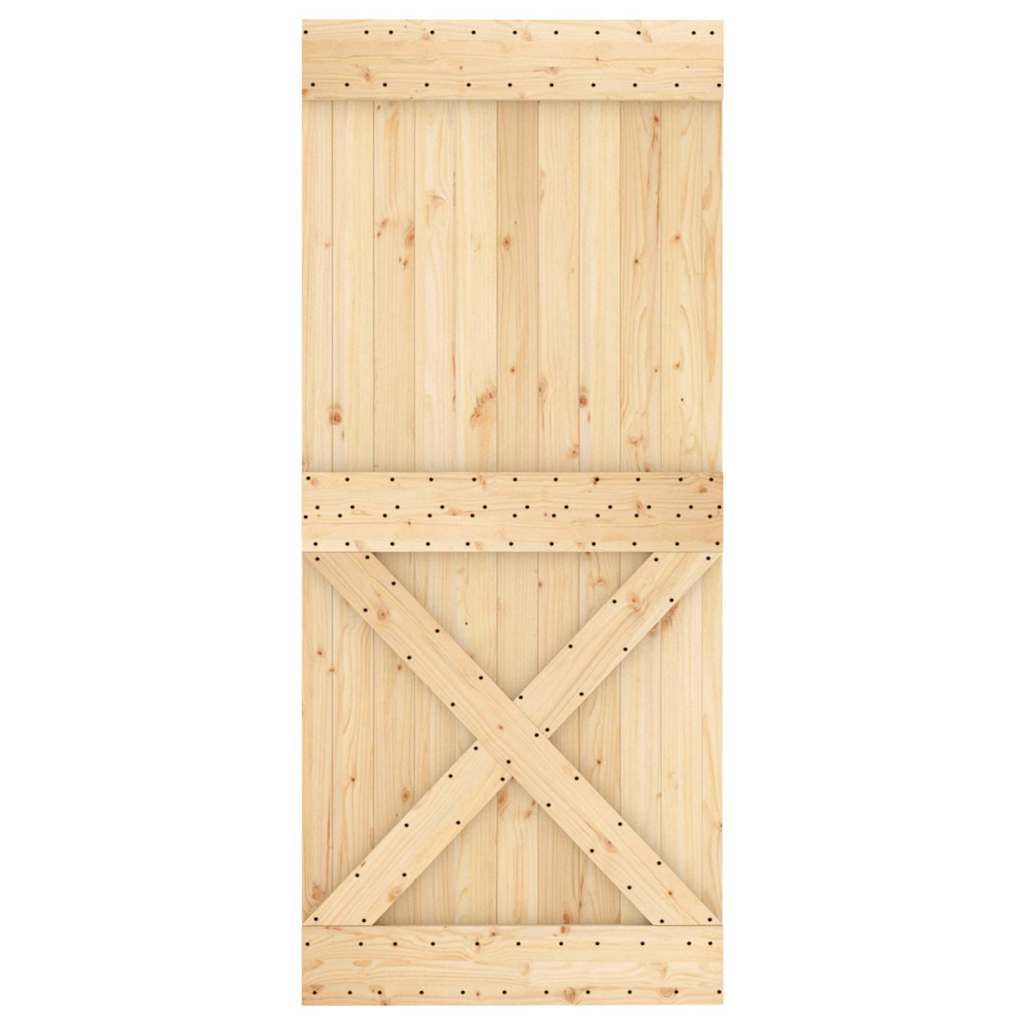 vidaXL Ușă „NARVIK”, 90x210 cm, lemn masiv de pin