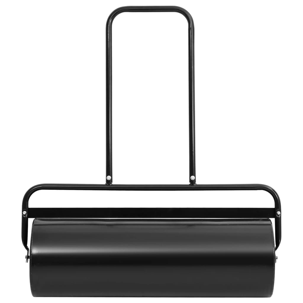 vidaXL Tăvălug gazon pentru grădină de Împins, negru, 63 L, fier și oțel vidaXL Tăvălug gazon pentru grădină de Împins, negru, 63 L, fier și oțel