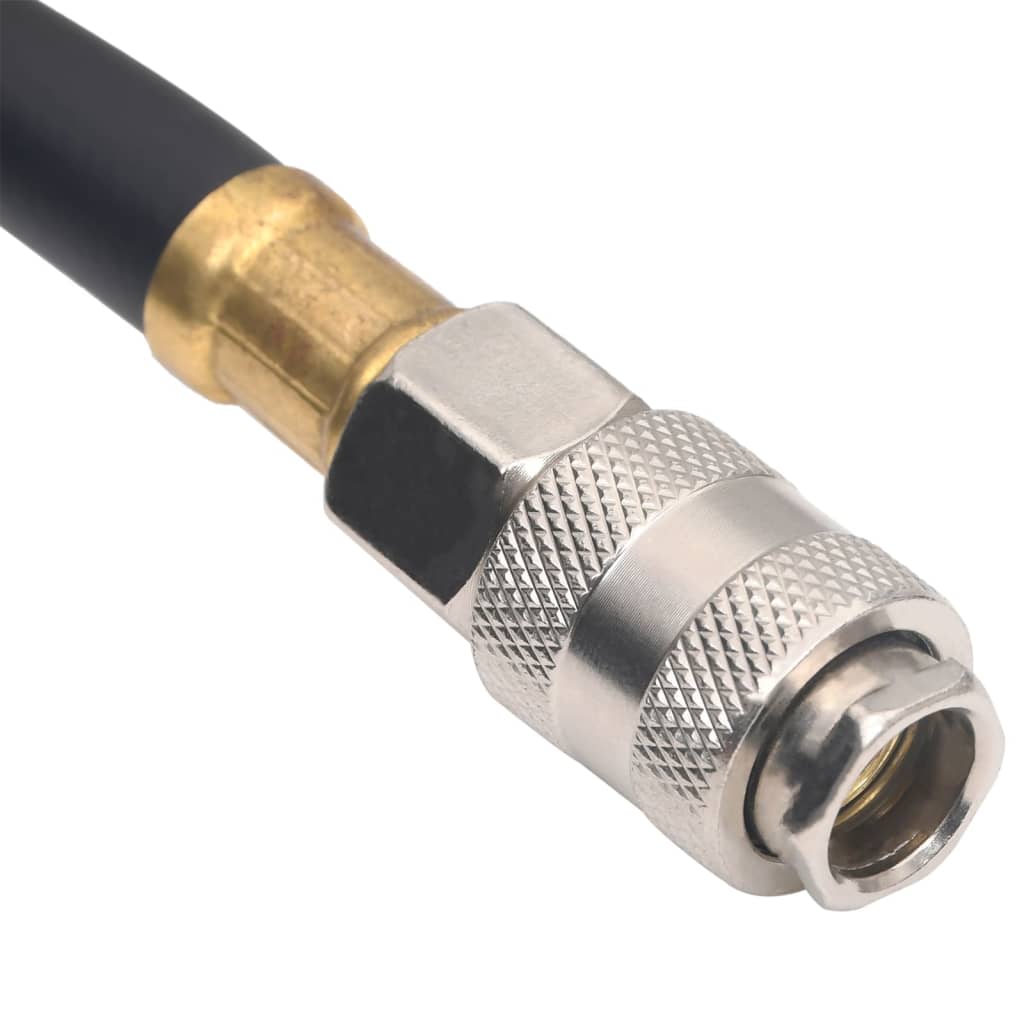 vidaXL Furtun de aer hibrid, negru, 0,6", 20 m, cauciuc și PVC vidaXL Furtun de aer hibrid, negru, 0,6", 20 m, cauciuc și PVC