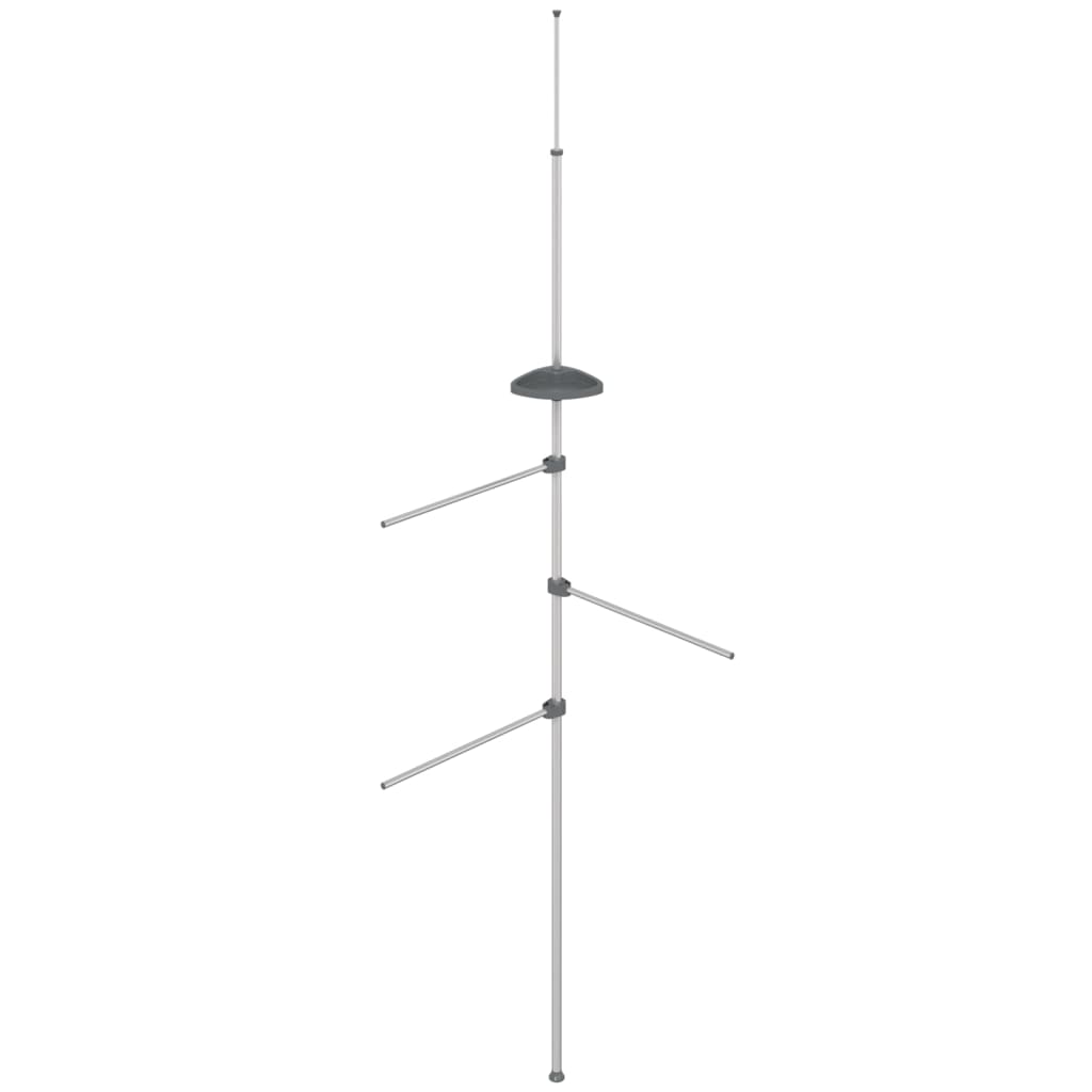 vidaXL Suport pentru prosoape, 47x280 cm, aluminiu