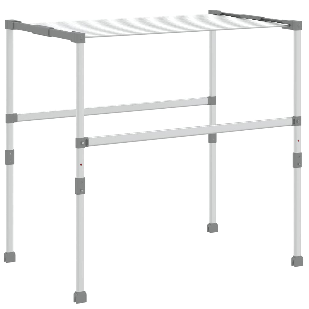 vidaXL Uscător de rufe, 83x(50-55)x(40-85) cm, aluminiu vidaXL Uscător de rufe, 83x(50-55)x(40-85) cm, aluminiu