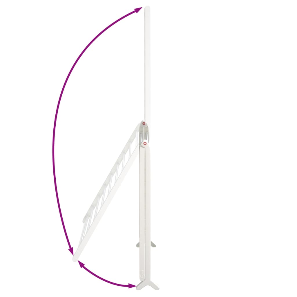 vidaXL Suport de uscare pentru cadă extensibil, 53-90 cm, aluminiu vidaXL Suport de uscare pentru cadă extensibil, 53-90 cm, aluminiu