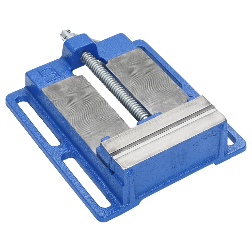 vidaXL Menghină pentru presă de frezat, albastru, 150 mm, fontă vidaXL Menghină pentru presă de frezat, albastru, 150 mm, fontă