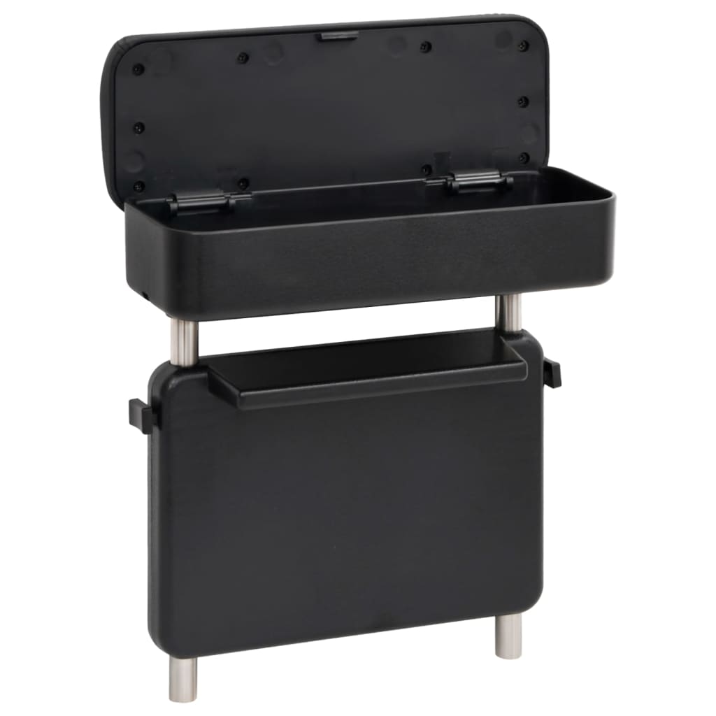 vidaXL Cotieră auto universală, negru, 23x8x(30-38) cm ABS vidaXL Cotieră auto universală, negru, 23x8x(30-38) cm ABS