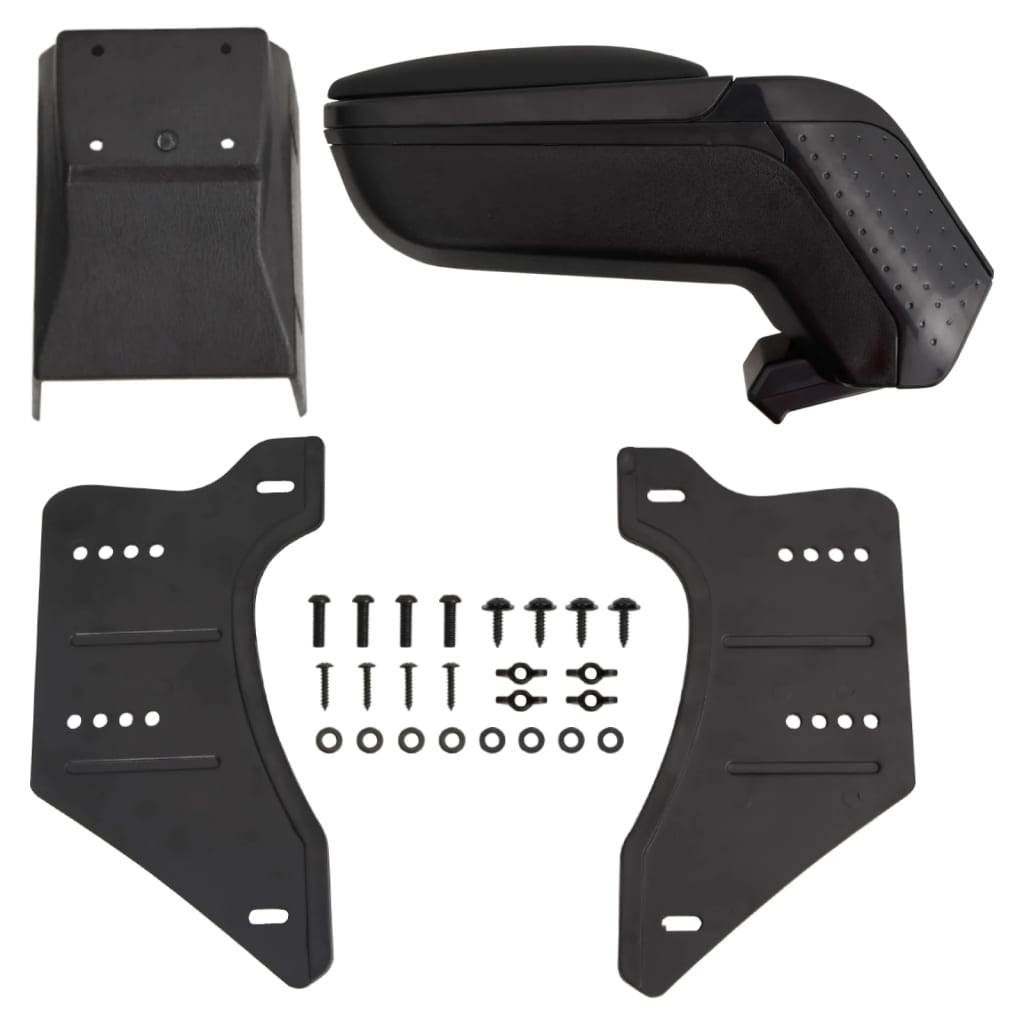 vidaXL Cotieră auto universală, negru, 13x33x(33-53) cm ABS vidaXL Cotieră auto universală, negru, 13x33x(33-53) cm ABS