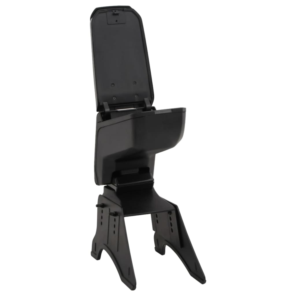 vidaXL Cotieră auto universală, negru, 14x30x(32-48,5) cm ABS vidaXL Cotieră auto universală, negru, 14x30x(32-48,5) cm ABS
