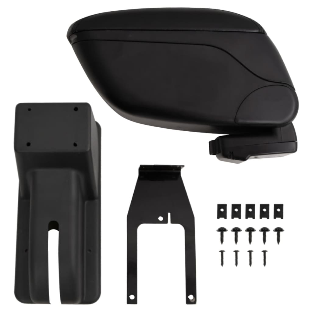 vidaXL Cotieră auto, negru, 12x29x(32-46) cm ABS vidaXL Cotieră auto, negru, 12x29x(32-46) cm ABS