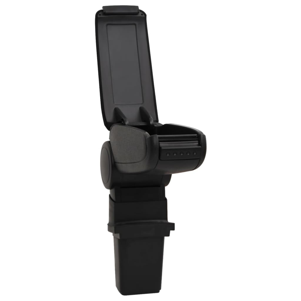 vidaXL Cotieră auto, negru, 12x32x(34-50) cm ABS vidaXL Cotieră auto, negru, 12x32x(34-50) cm ABS