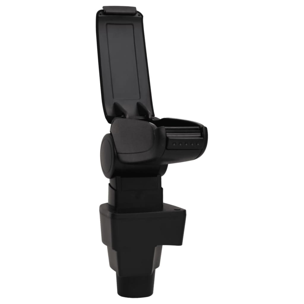 vidaXL Cotieră auto, negru, 15,5x32x(41-54) cm ABS vidaXL Cotieră auto, negru, 15,5x32x(41-54) cm ABS