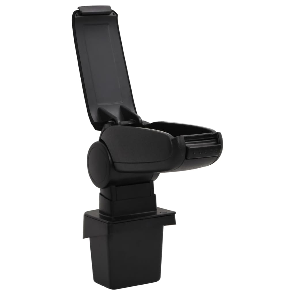 vidaXL Cotieră auto, negru, 15x31,5x(35-51) cm ABS vidaXL Cotieră auto, negru, 15x31,5x(35-51) cm ABS